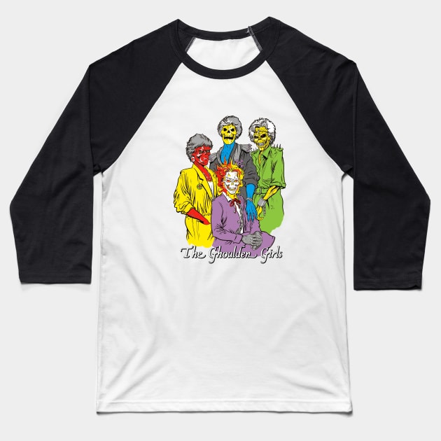 The Ghoulden Girls Baseball T-Shirt by MarcoDiLeonardo